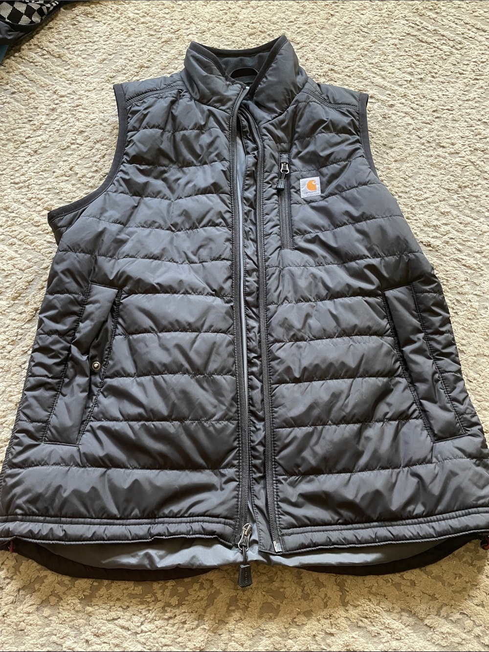 Carhartt Women's Quilted Puffer Vest - Charcoal Gray